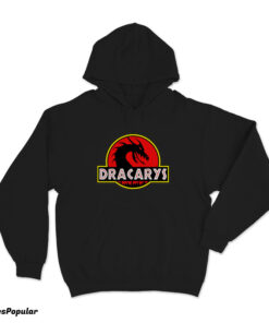 Dracarys Jurassic Park Logo Hoodie